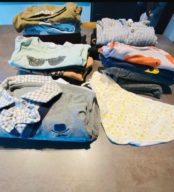 Kledingbundel Shein maat 3-6 maanden (30stuks!), Kinderen en Baby's, Babykleding | Baby-kledingpakketten, Gebruikt, Maat 62, Ophalen