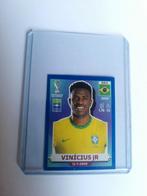 Vini Jr. Brazilië panini sticker blauwe rand, Ophalen of Verzenden, Zo goed als nieuw