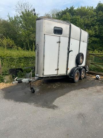 Ifor Williams 1,5 paards, Dieren en Toebehoren, Paarden en Pony's | Trailers en Aanhangwagens, Ophalen, Zo goed als nieuw