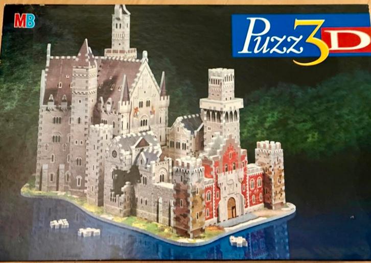 Puzzle 3D Château alpin 1994, Enfants & Bébés, Jouets | Blocs de construction, Comme neuf, Autres marques, Enlèvement
