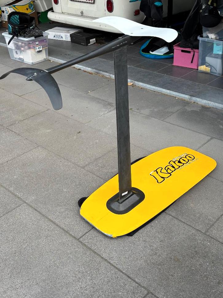 kakoo ketos kite foil compleet, Watersport en Boten, Kitesurfen, Gebruikt, Kiteboard, Foil, Ophalen