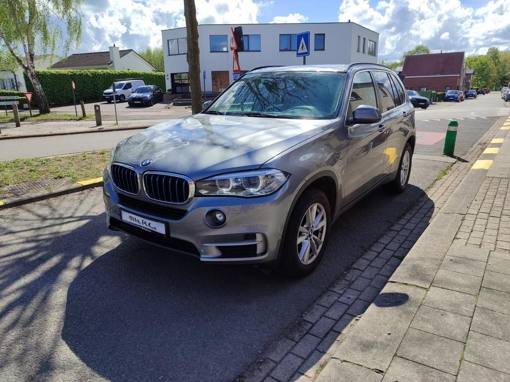 Bmw X5 F15 hybride/essence, Autos, BMW, Cuir, Argent ou Gris, Achat, Noir
