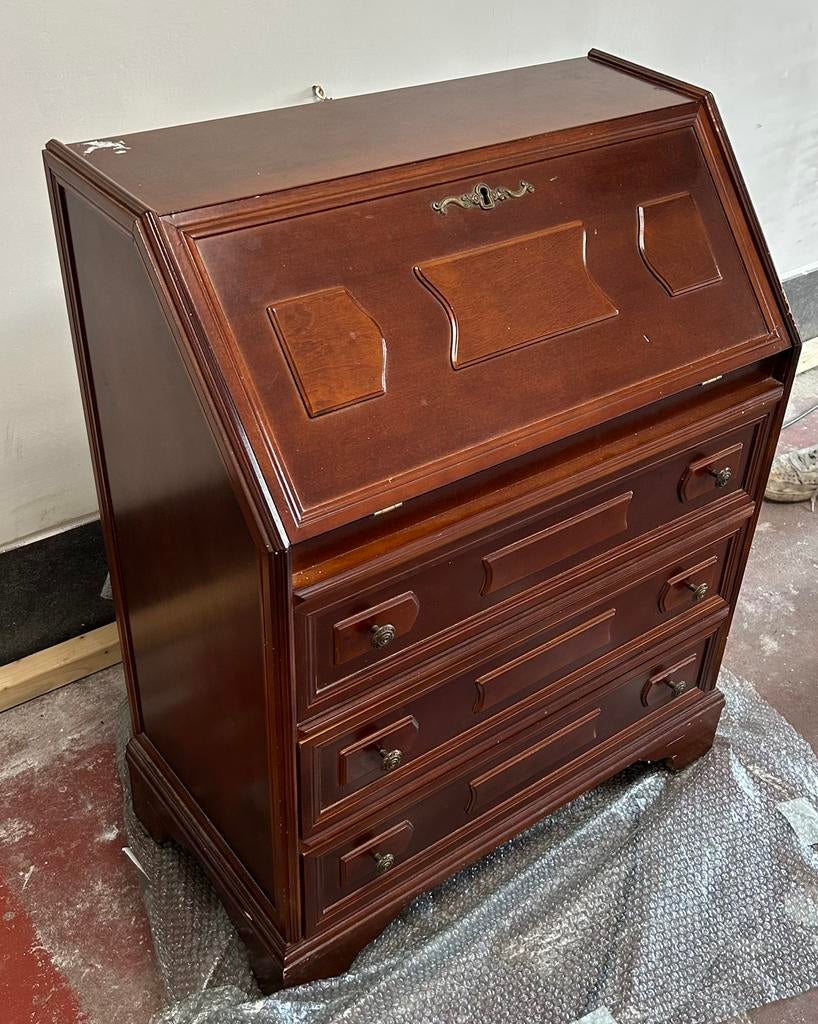 Oude secretair, Maison & Meubles, Armoires | Secrétaires, Enlèvement, Utilisé