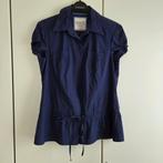 Blauwe blouse met korte mouwen, maat 36, Kleding | Dames, Esprit, Ophalen, Maat 36 (S)