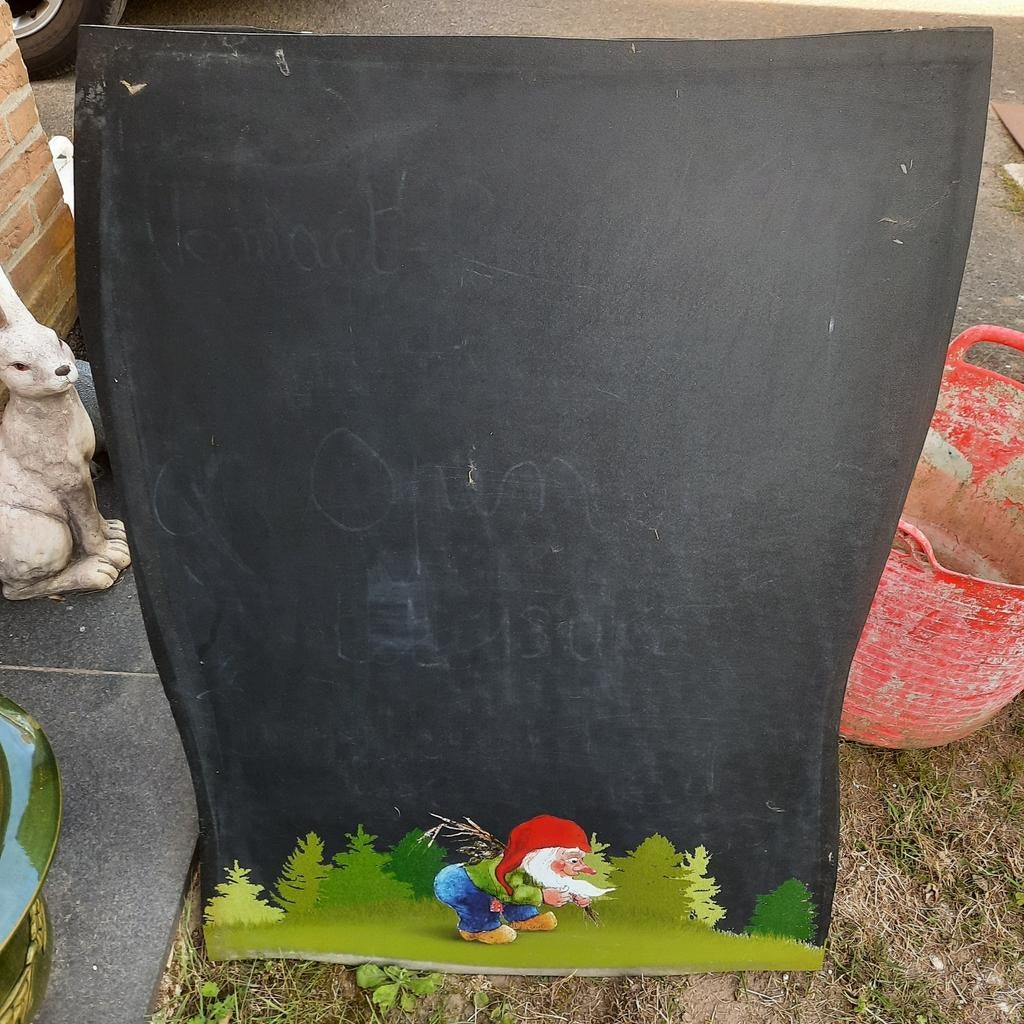 La Chouffe , krijtbord . 2 stuks ., Verzamelen, Ophalen of Verzenden