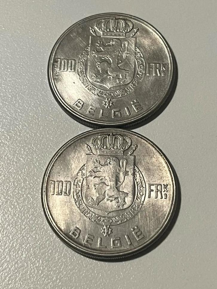 100 francs 1951 BELGIË, Timbres & Monnaies, Monnaies | Belgique, Monnaie en vrac, Argent, Argent, Enlèvement ou Envoi