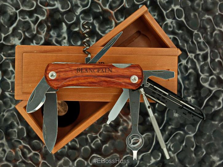 Couteau horloger Blancpain "Minathor" NOS, Caravanes & Camping, Outils de camping, Neuf, Enlèvement