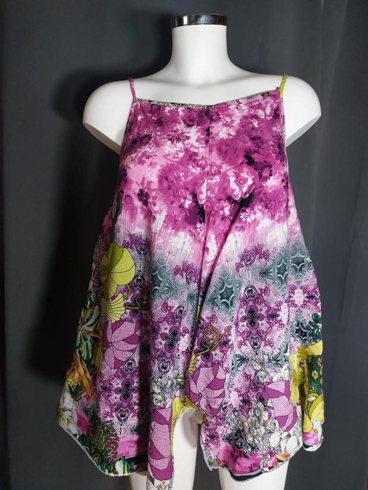 Débardeur motif fleurs Sans marque, Vêtements | Femmes, Tops, Comme neuf, Taille 38/40 (M), Rose, Sans manches, Enlèvement ou Envoi