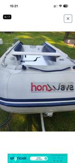 Honwave t40 met yamaha 6 pk 4 takt, Watersport en Boten, Ophalen, Aluminium, Yamaha, Zo goed als nieuw