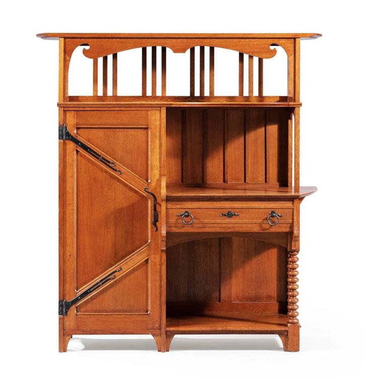 GUSTAVE SERRURIER-BOVY BUFFET CHAMBRE D'ARTISAN c 1895, Antiek en Kunst, Antiek | Overige Antiek, Ophalen of Verzenden
