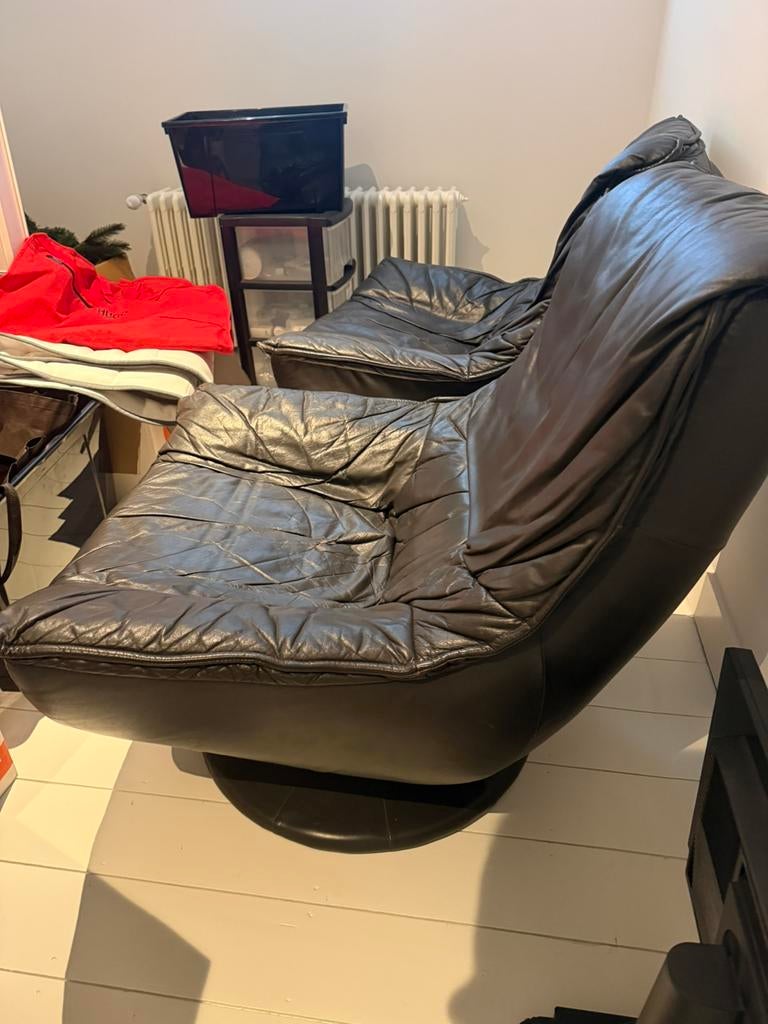 Vintage kuipstoelen, Ophalen, Gebruikt, Eenpersoons, Minder dan 75 cm