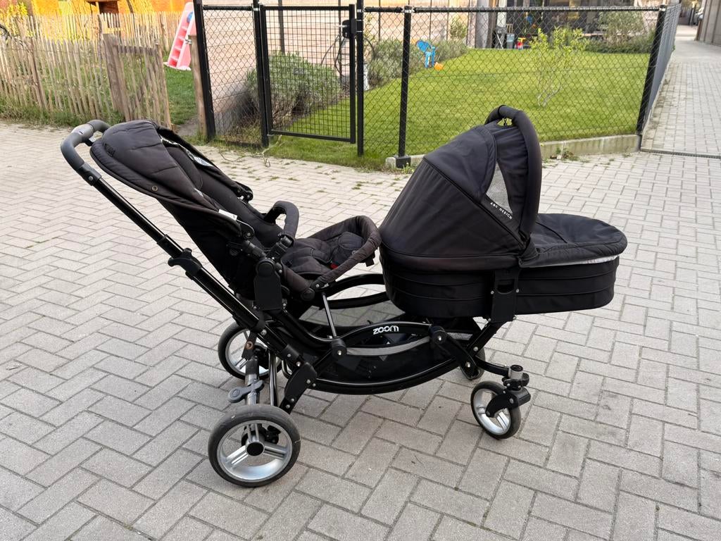 Dubbele buggy, Kinderen en Baby's, Ophalen, Gebruikt, Overige merken, Duomodel