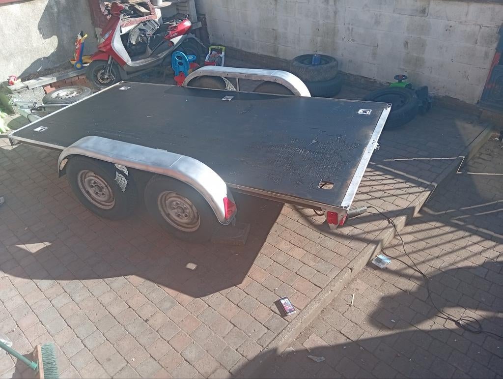 Plateau double essieux