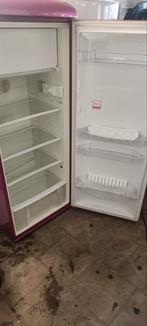 En koelkast oranje  A+++ zo goed als nieuw en Smeg, Elektronische apparatuur, Koelkasten en IJskasten, Ophalen of Verzenden