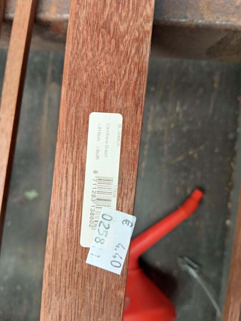 Lattes Cambara, Bricolage & Construction, Bois & Planches, Enlèvement, Neuf