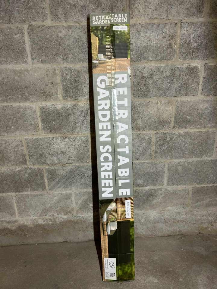 À vendre Paravent rétractable 300x140 cm, Jardin & Terrasse, Écrans de jardin, Enlèvement, Neuf