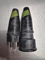 Rubbere stekker en contrastekker (Keraf, ABL, ...)., Ophalen of Verzenden, Nieuw, Stekker