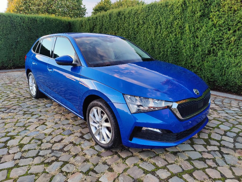 Skoda Scala 1.0 TSI Ambition, Voorwielaandrijving, Blauw, 127 g/km, 5 deurs