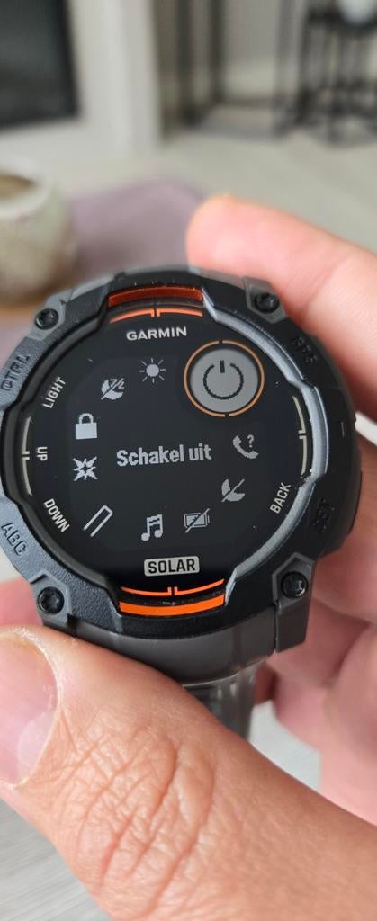 Garmin instinct 3 solar 50MM, Ophalen