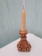 Belle bougie dans un support en pierre unique, Maison & Meubles, Enlèvement, Bougie