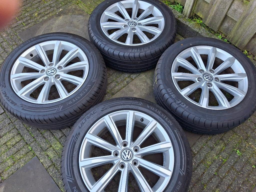 17inch passat T roc superb  velgen londen 5x112, Pneus et Jantes, 215 mm, Véhicule de tourisme, Pneus été