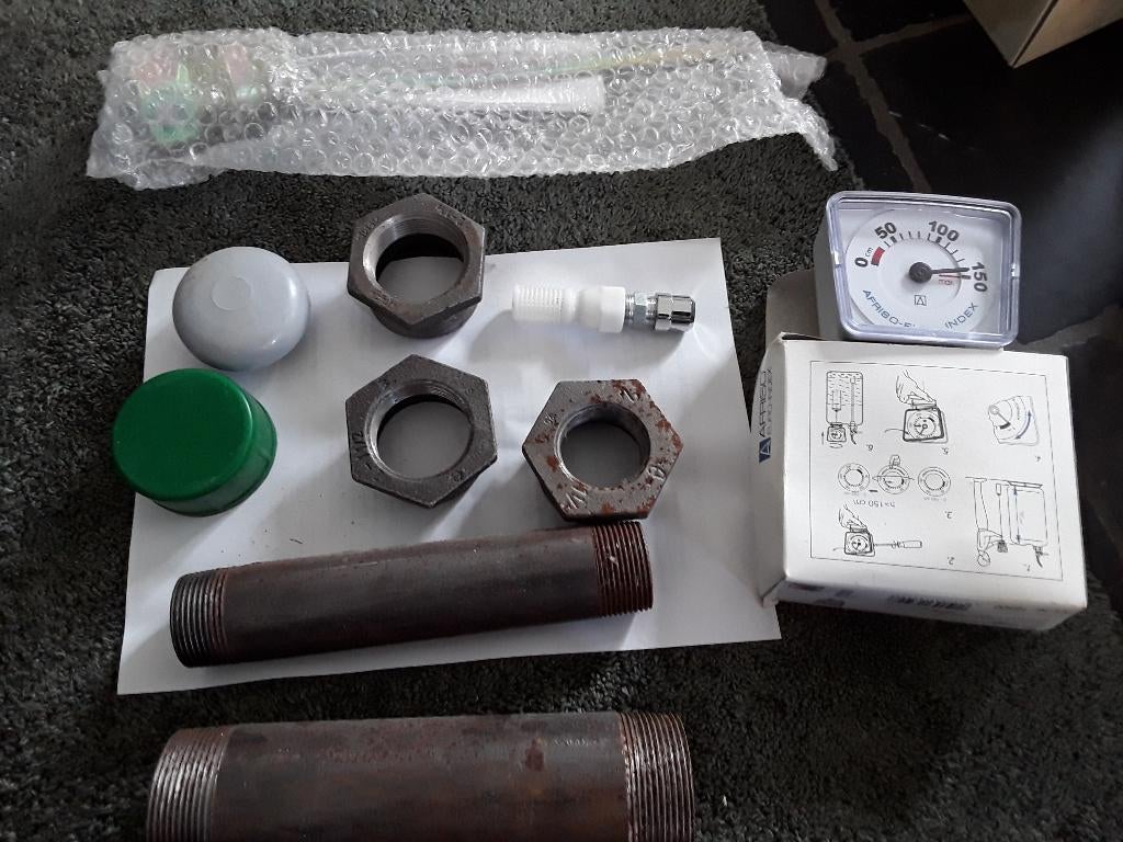 Kit tank onder of bovengronds, Ophalen, Zo goed als nieuw