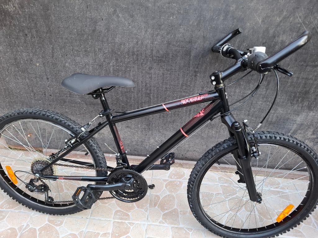 vtt 24pouce rockrider état neuf prêt a rouler, Vitesses, 24 pouces, Comme neuf, Enlèvement