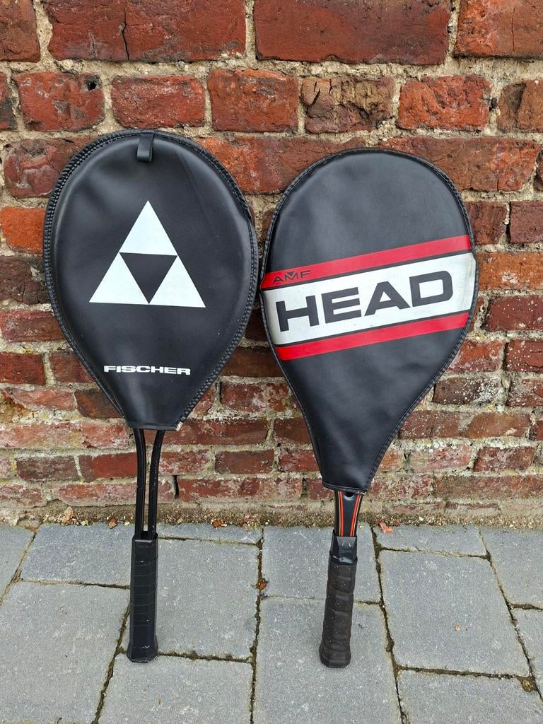Raquette de tennis une Fischer et une Head, Enlèvement, Raquette, Head