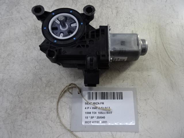 MOTEUR LEVE VITRE ELECTRIQUE ARRIÈRE DROIT Ibiza IV (6J5), Autos : Pièces & Accessoires, Carrosserie & Tôlerie, Seat, Arrière