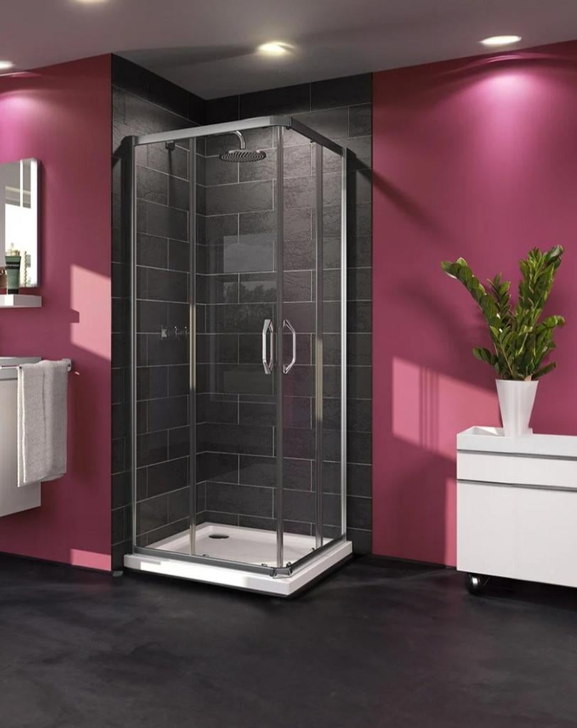 Paroi de douche d'angle neuve 76-80 cm, Enlèvement, Douche