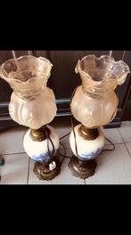 2 antieke lampen, Antiek en Kunst, Ophalen of Verzenden