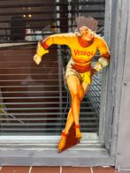 Veedol oude reclame Pin Up, Verzamelen, Ophalen, Gebruikt, Reclamebord