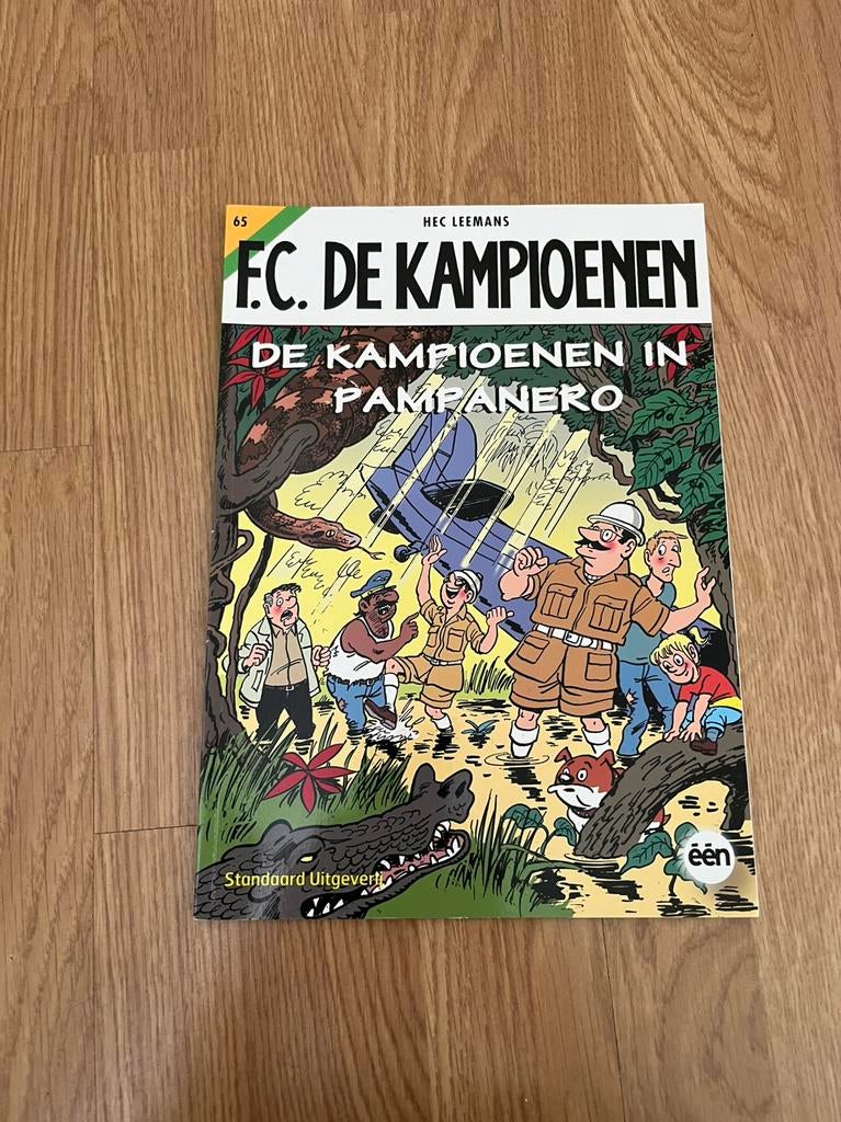 Strip FC De kampioenen. De kampioenen in Pampanero., Livres, Une BD, Enlèvement ou Envoi, Utilisé
