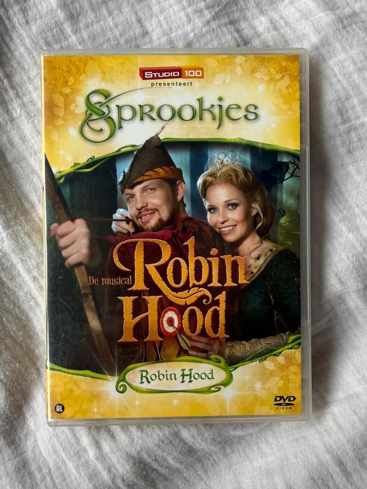 Robin Hood de musical- dvd, Cd's en Dvd's, Dvd's | Kinderen en Jeugd, Zo goed als nieuw, Ophalen
