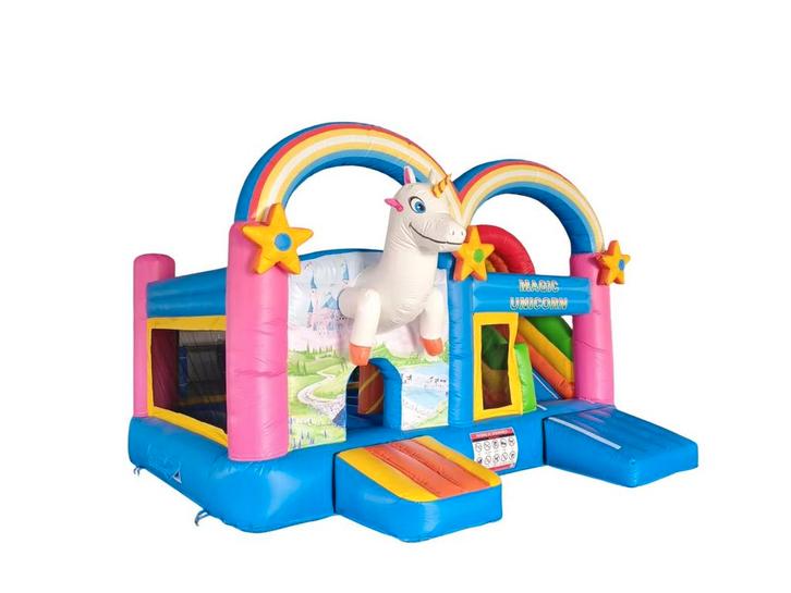 Springkasteel unicorn Nieuw, Kinderen en Baby's, Speelgoed | Buiten | Springkussens, Nieuw, Ophalen