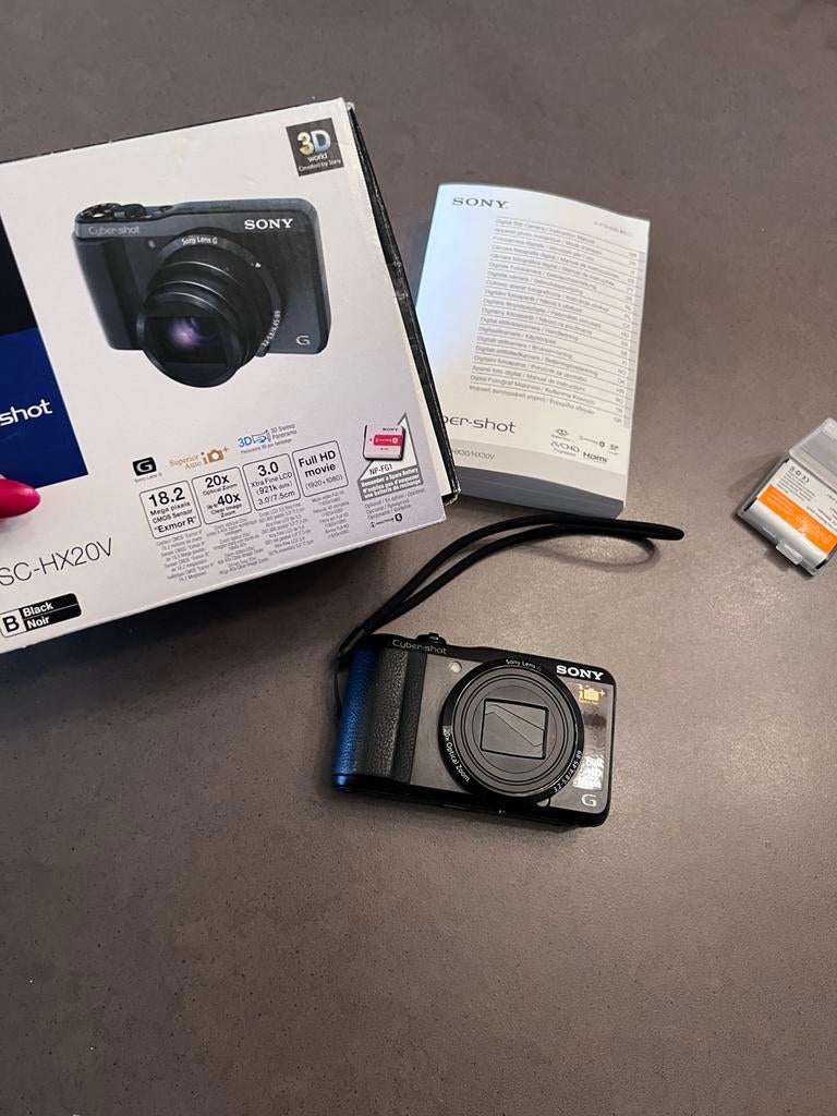 Sony Cyber-shot DSC-HX20V | 20x zoom | extra batterij, Audio, Tv en Foto, Ophalen, Gebruikt, Sony, 8 keer of meer