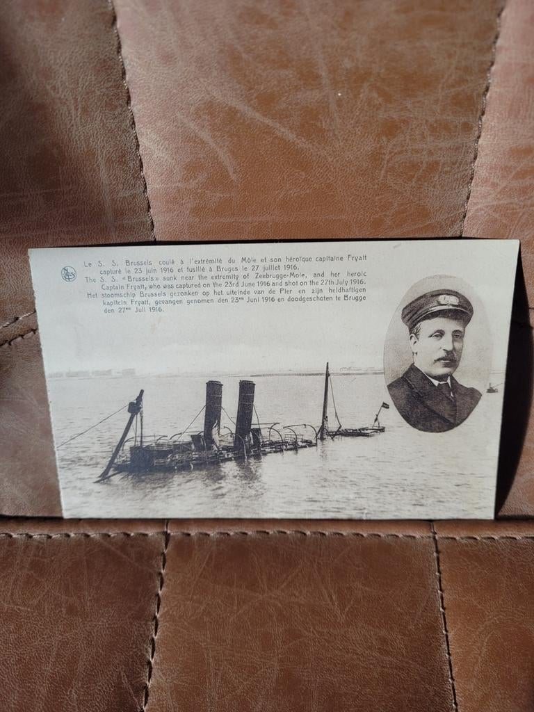 Le S.S. Brussels coulé à l'extrémité du Môle, Collections, Objets militaires | Général, Enlèvement ou Envoi