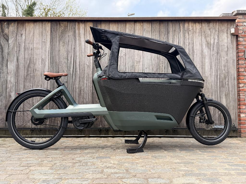 Lovens Explorer 2 Avenue Green S75 545Wh, Vélos & Vélomoteurs, Vélos | Vélos avec bac, Neuf, Autres marques, 3 enfants, Électrique