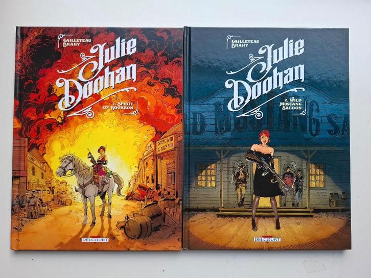 JULIE DOOHAN TOMES 1 ET 2 TRES BON ETAT TOUS EO, Boeken, Stripverhalen, Zo goed als nieuw, Complete serie of reeks, Ophalen of Verzenden
