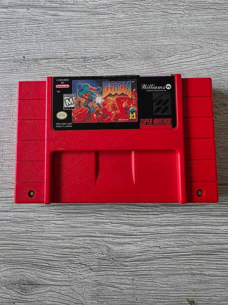 Doom Super Nintendo SNES US, Consoles de jeu & Jeux vidéo, Jeux | Nintendo Super NES, Comme neuf, Shooter, 1 joueur, Enlèvement ou Envoi