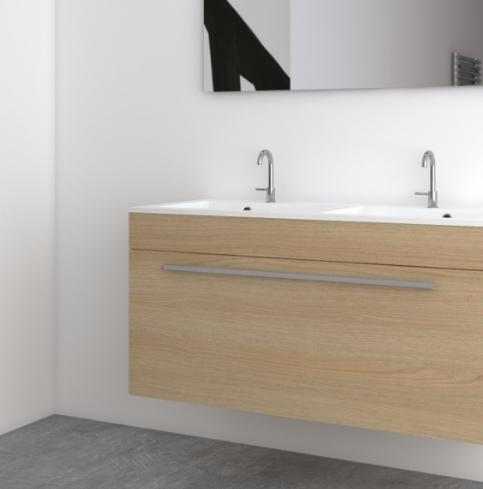 Badkamermeubel  900x500  met spiegelkast incl. lichtluifel, Huis en Inrichting, Badkamer | Badkamermeubels, Nieuw, Wastafelkast