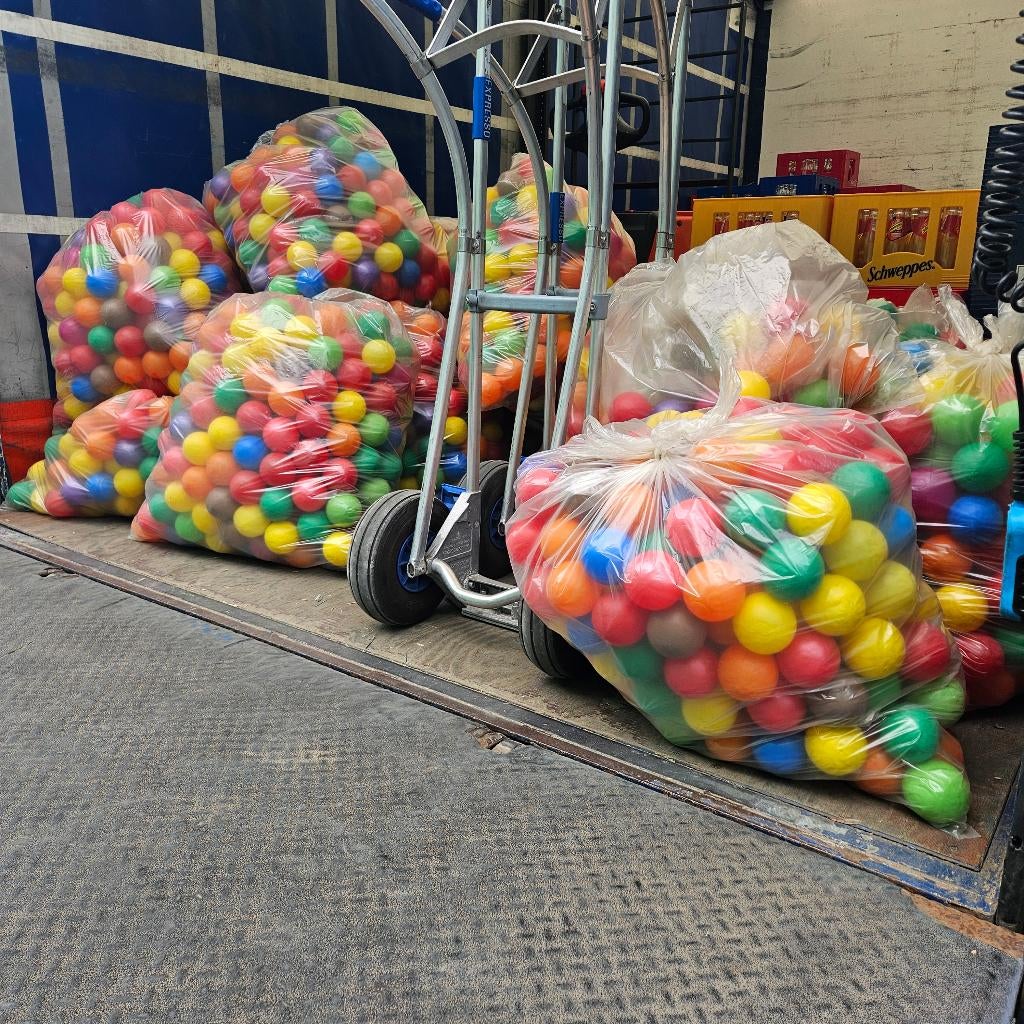 Ballen voor ballenbad, Enlèvement, Utilisé