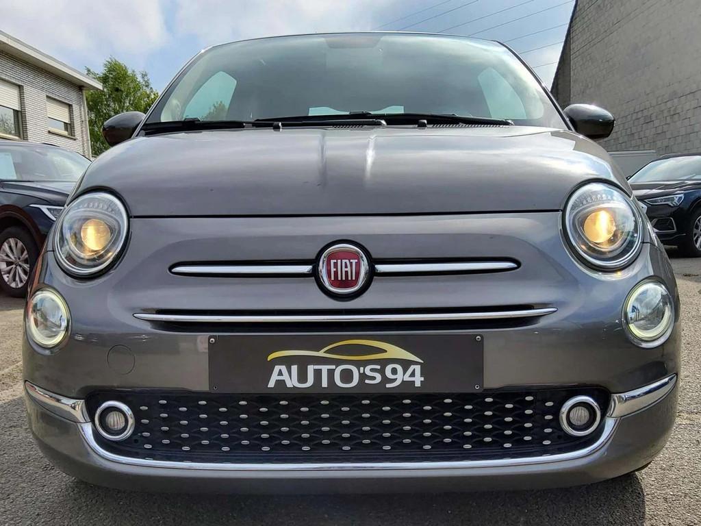 Fiat 500 Lounge 500 1.2i (EU6d-TEMP), Autos, Fiat, 1242 cm³, Argent ou Gris, Achat, Euro 6