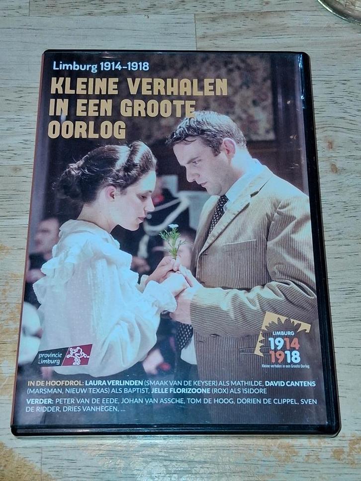 Dvd Limburg 1914-1918, kleine verhalen in een groote oorlog, Cd's en Dvd's, Dvd's | Nederlandstalig, Zo goed als nieuw, Film, Filmhuis