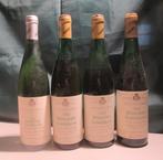 4x Vin blanc allemand - Wehlener Sonnenuhr - 1986/1988, Autres régions, Enlèvement ou Envoi, Pleine, Comme neuf