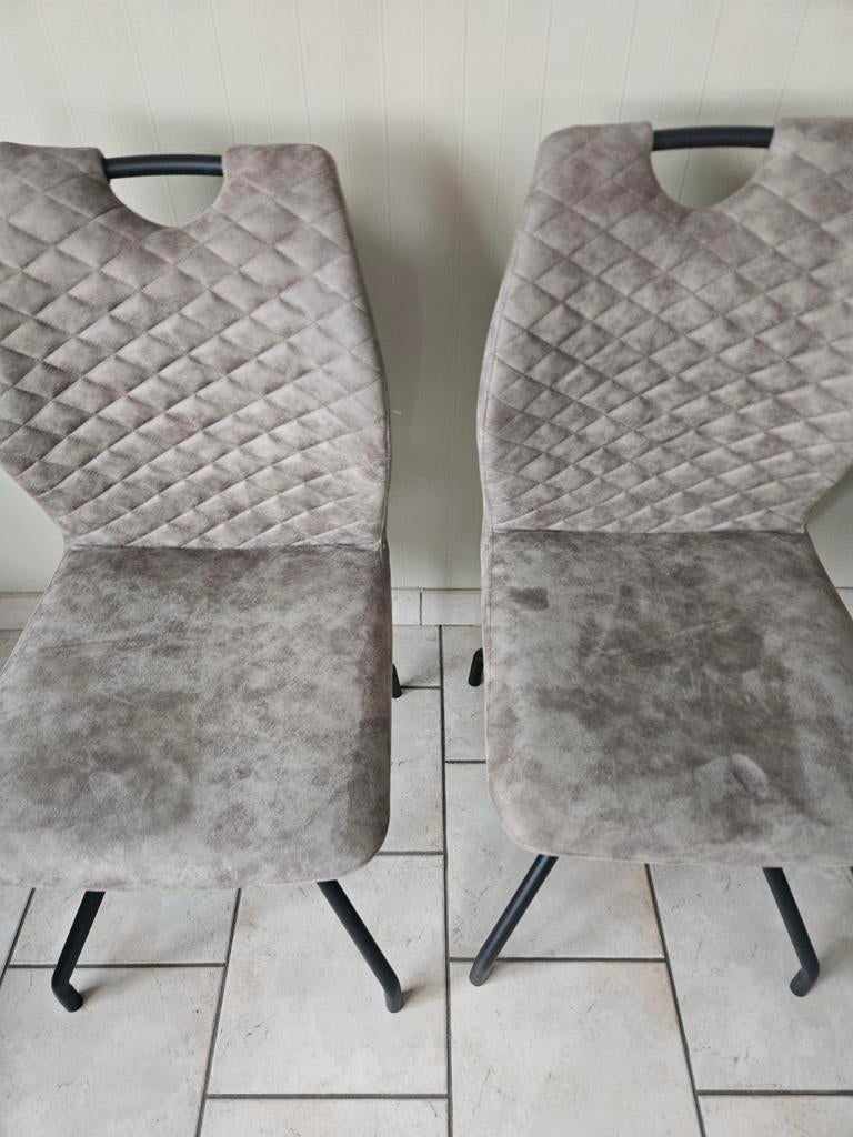 4 chaises design en très bon état, Maison & Meubles, Chaises, Enlèvement, Quatre