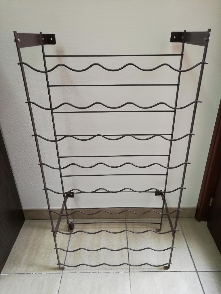 metalen flessenrek, Ophalen, Zo goed als nieuw