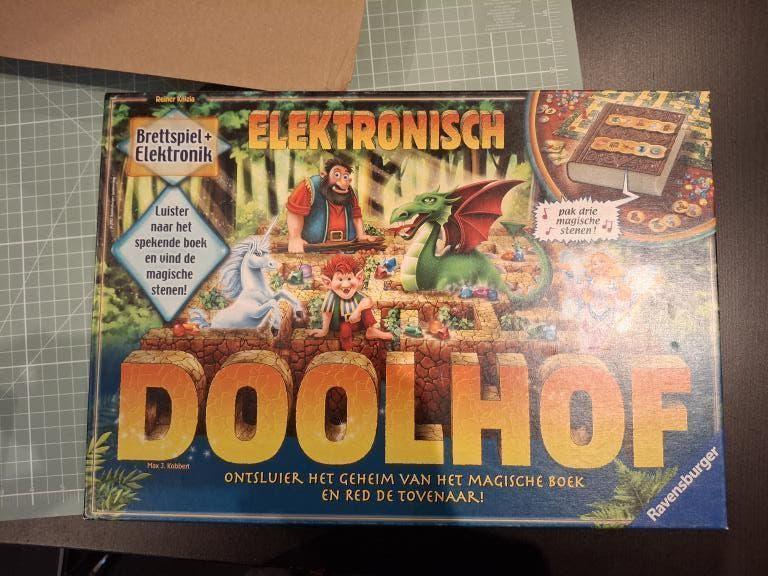 Elektronisch Doolhof, Hobby en Vrije tijd, Gezelschapsspellen | Bordspellen, Ophalen of Verzenden, Zo goed als nieuw