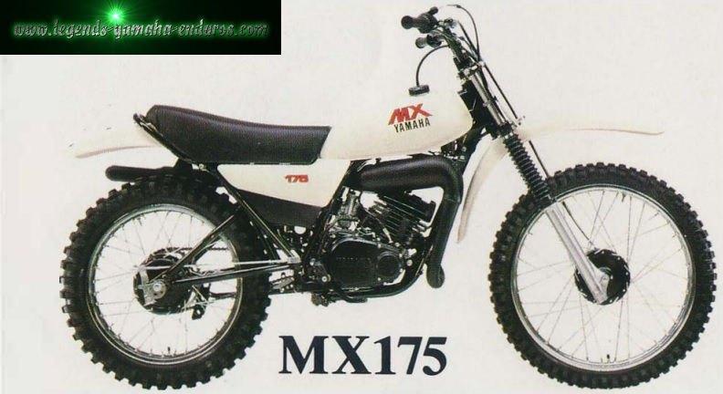 YAMAHA MX 125 DT 1978, Motos, Occasion, Moto de cross, 1 cylindre, 125 cm³