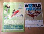 5 posters WorldCup Gymnastics Gent (turnen), Ophalen of Verzenden, Gebruikt